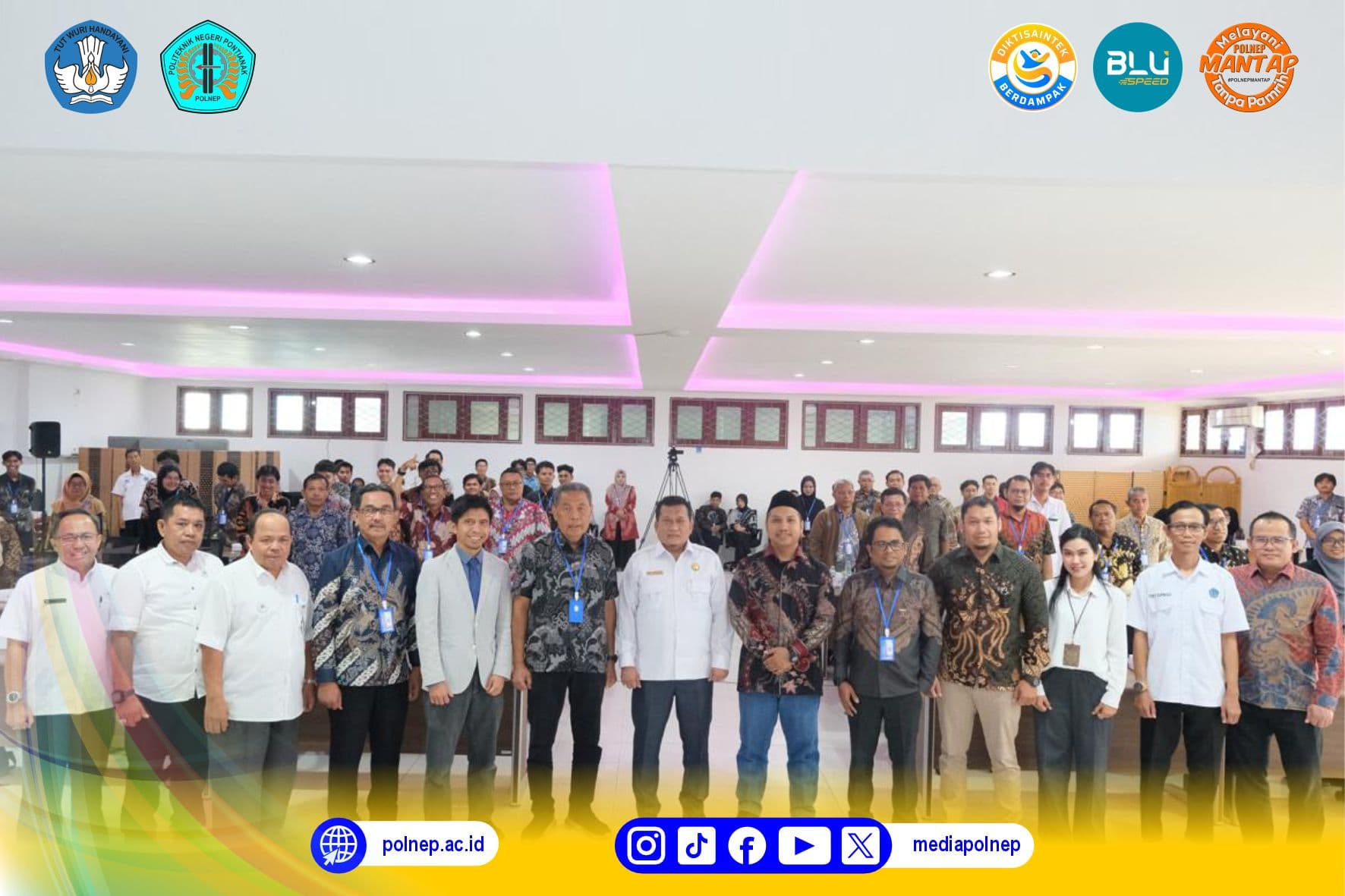 POLITEKNIK NEGERI PONTIANAK HADIRKAN KOLABORASI GLOBAL MELALUI SEMINAR I-MACH 2025, BAHAS INOVASI TRANSFORMATIF DI BIDANG TEKNIK MESIN