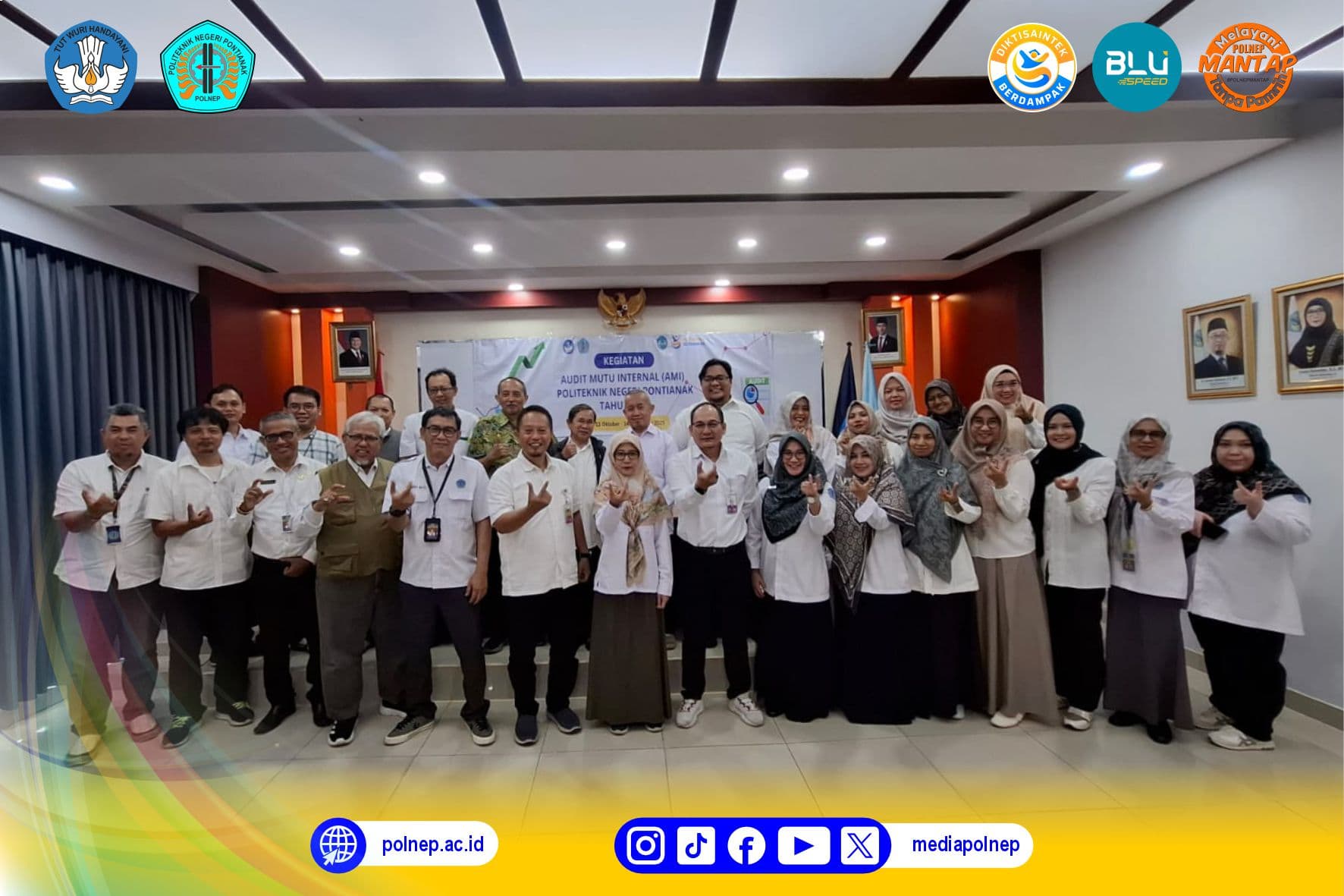 POLITEKNIK NEGERI PONTIANAK LAKSANAKAN AUDIT MUTU INTERNAL 2025: TEGASKAN KOMITMEN TERHADAP PENINGKATAN KUALITAS PENDIDIKAN
