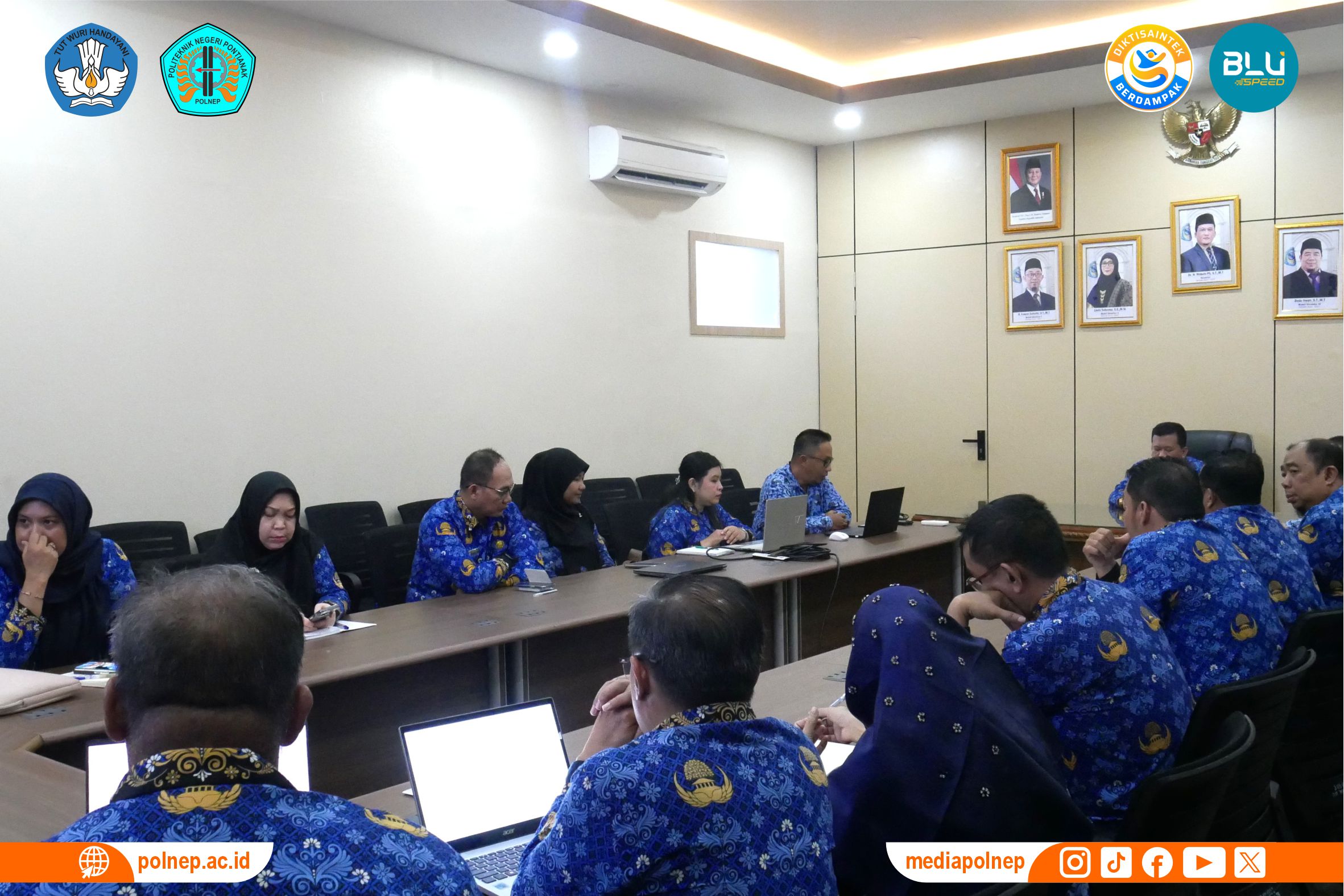 PPMPP POLNEP TINDAK LANJUTI HASIL AUDIT MUTU INTERNAL MELALUI RAPAT TINJAUAN MANAJEMEN LEMBAGA
