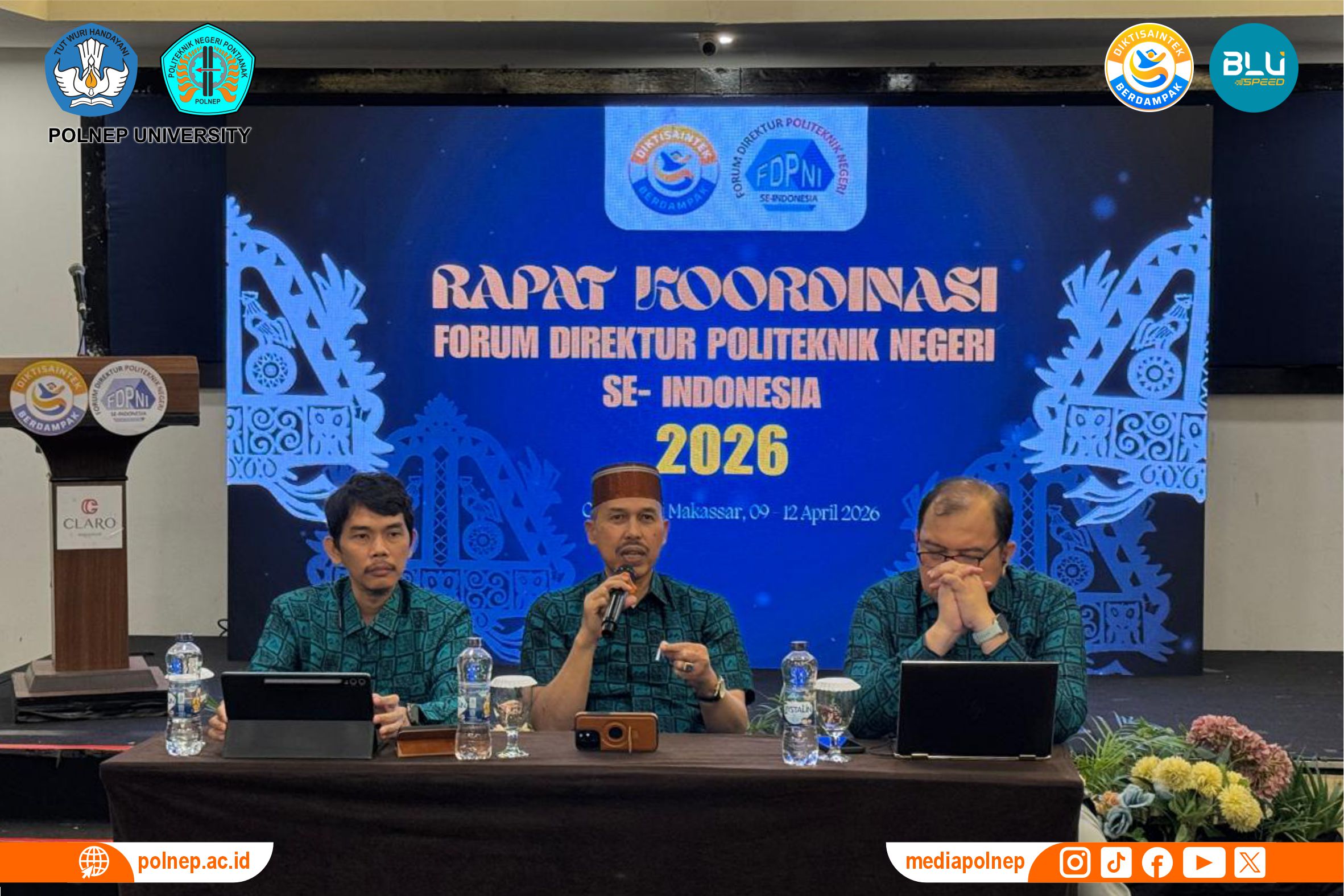 DIREKTUR POLNEP HADIRI FDPNI, BAHAS FINALISASI TRANSFORMASI MENUJU POLYTECHNIC UNIVERSITY